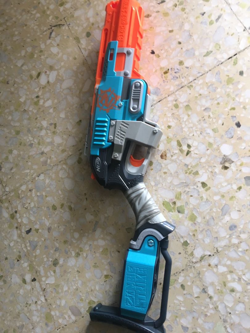 nerf gun zombie strike sledgefire