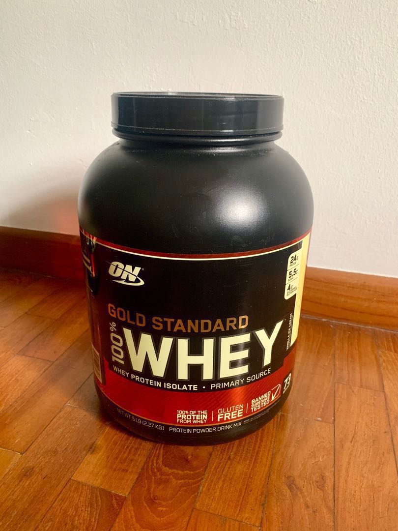 Optimum Nutrition Gold Standard 100 Whey Protein Isolate Vanilla Ice