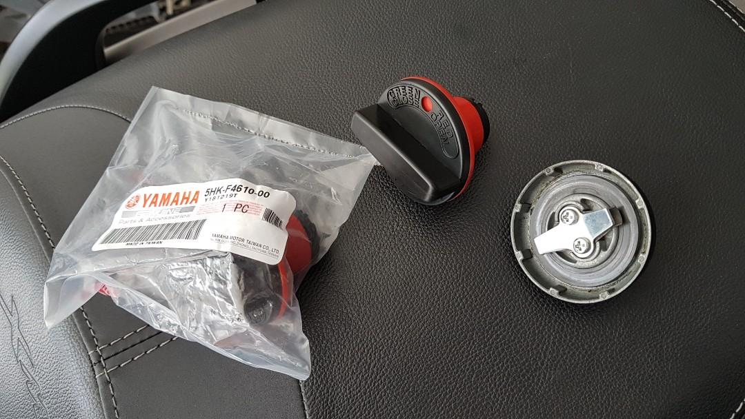 Fuel Gas Tank Cap Cover/Keys Fit YAMAHA MAXIM XJ XS 400 550 650 700 750 - View #6