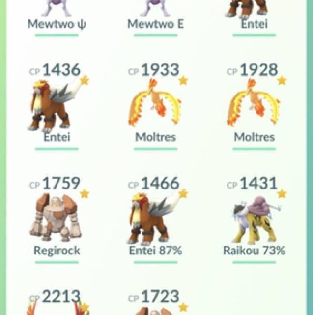 Pokemon Go Legendary Trade Toys Games Video Gaming Video