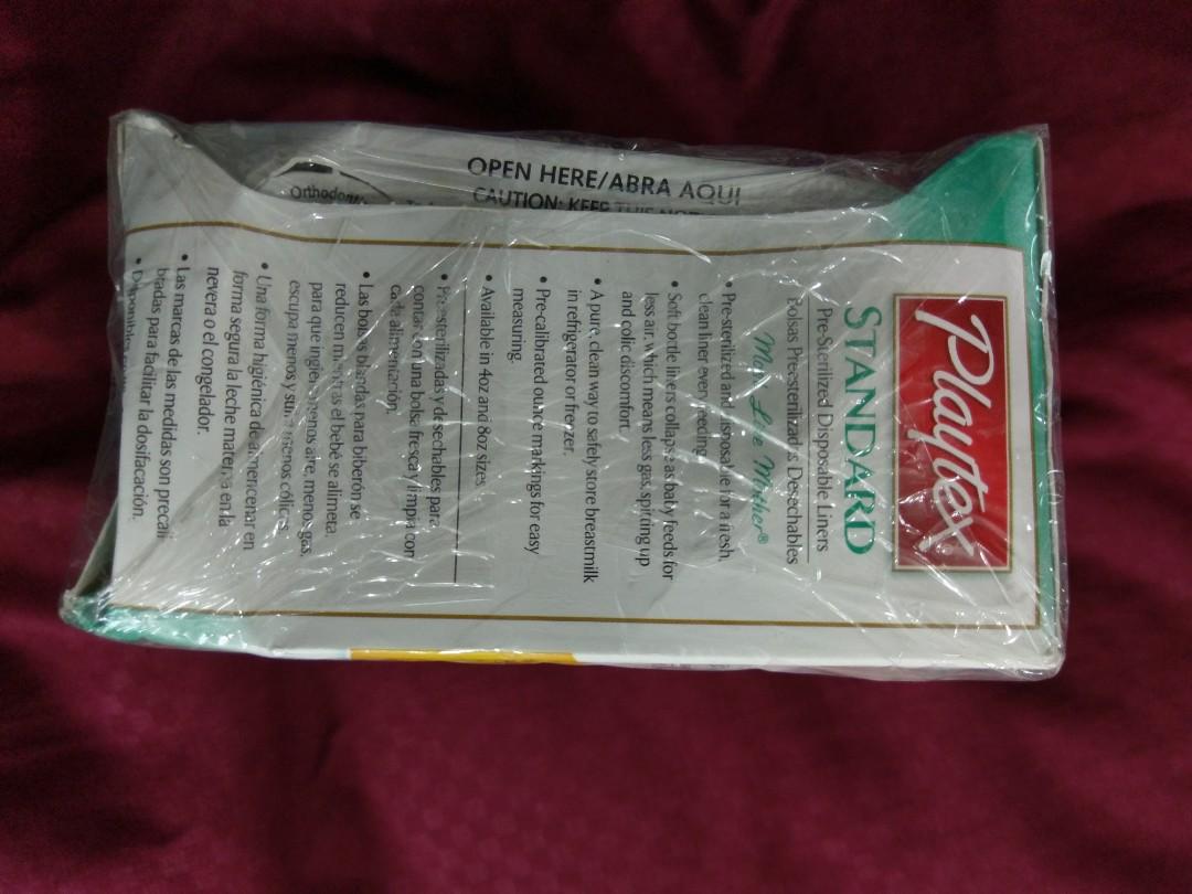 Sterilised bottle liners sales