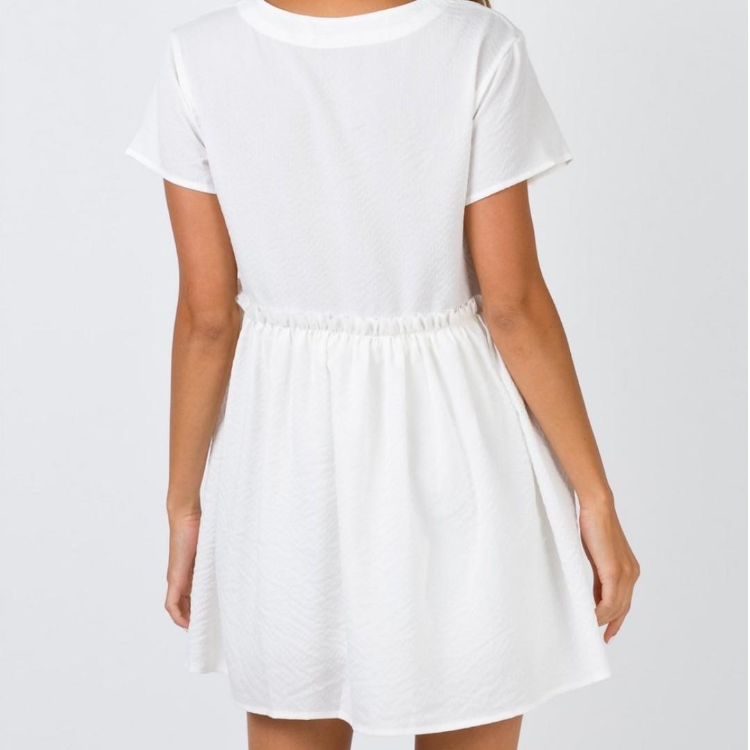 maritimo mini dress white