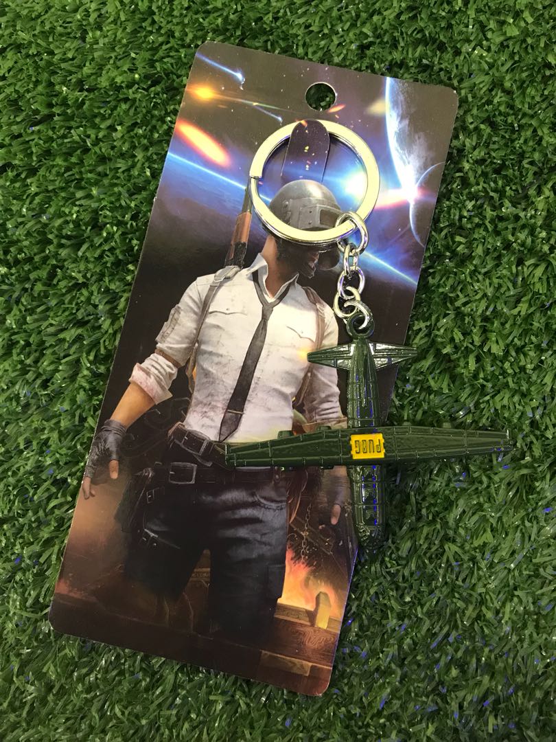 Pubg Key Chain Mainan Game Action Figures Koleksi Di Carousell