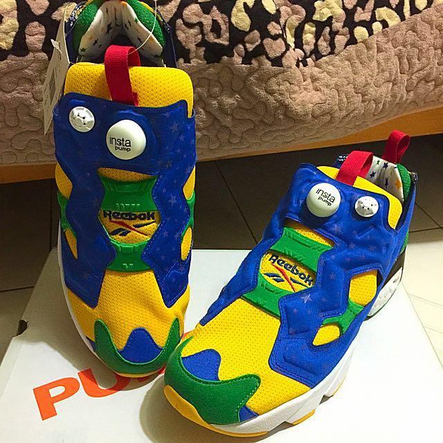 Reebok Pump Fury 2014 Brazil World Cup Limited Edition US 10 Carousell