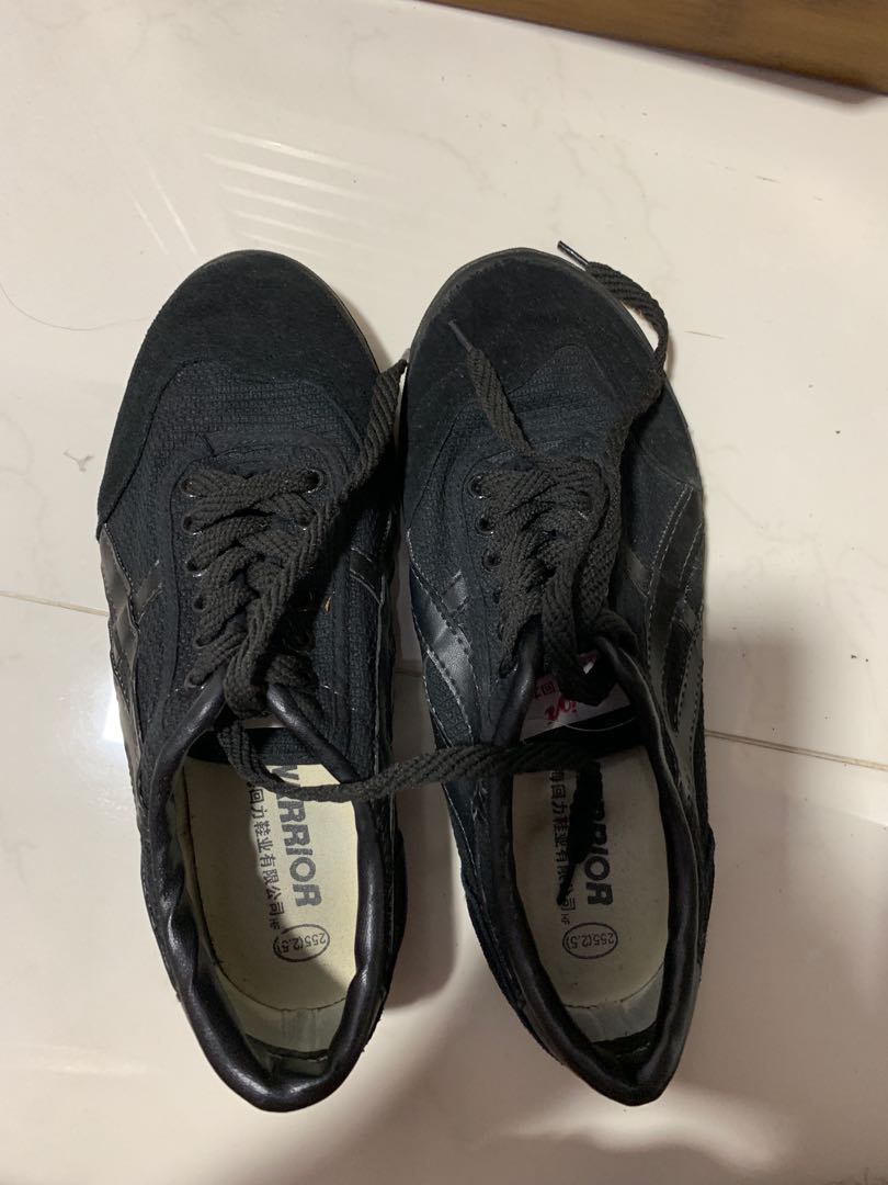 school shoes in black