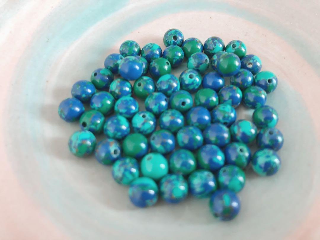 blue green stone