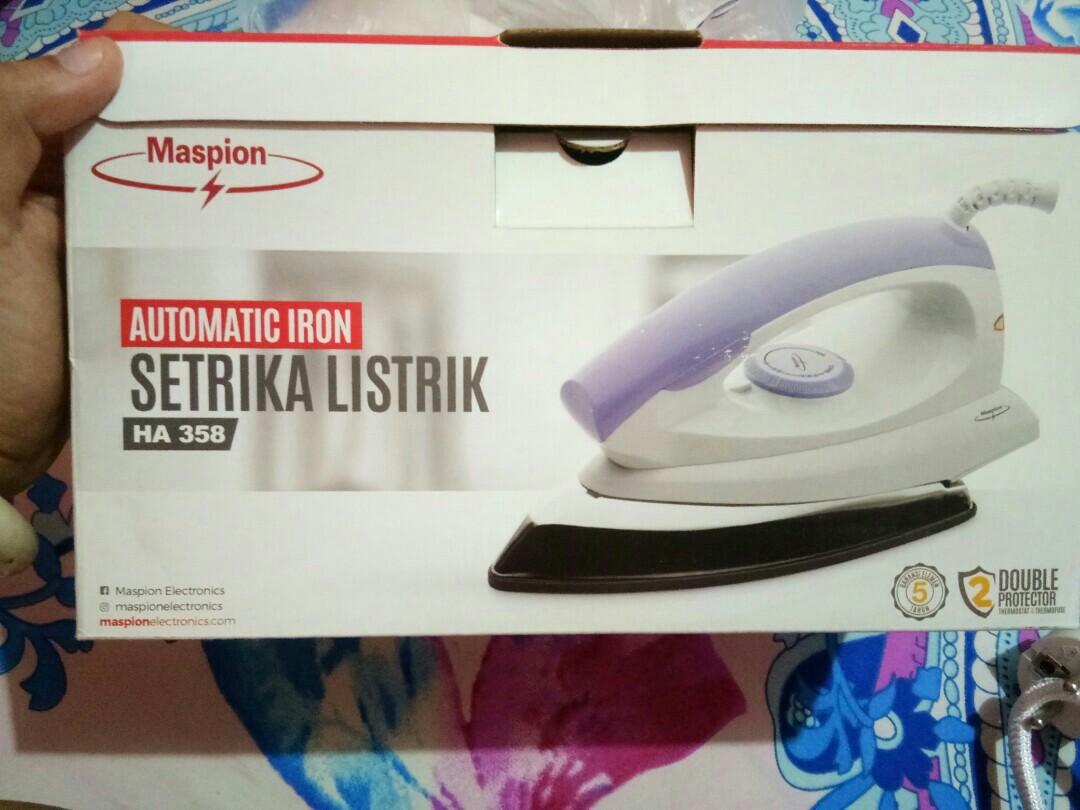 Setrika Maspion Electronics Others On Carousell