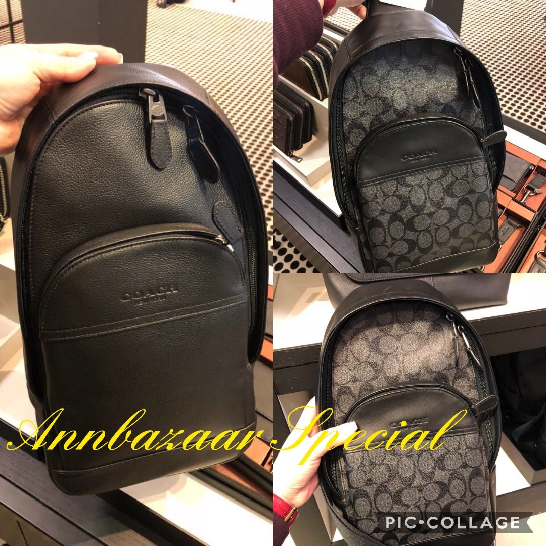 coach men's chest bag