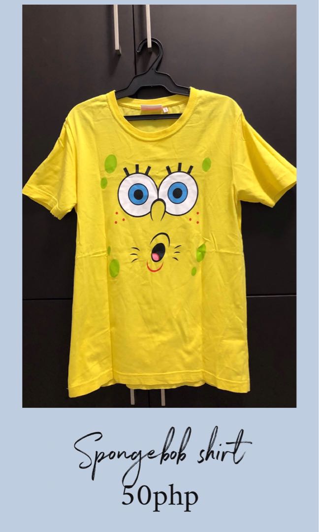 Spongebob Tshirt, Women's Fashion, Tops, Shirts on Carousell
