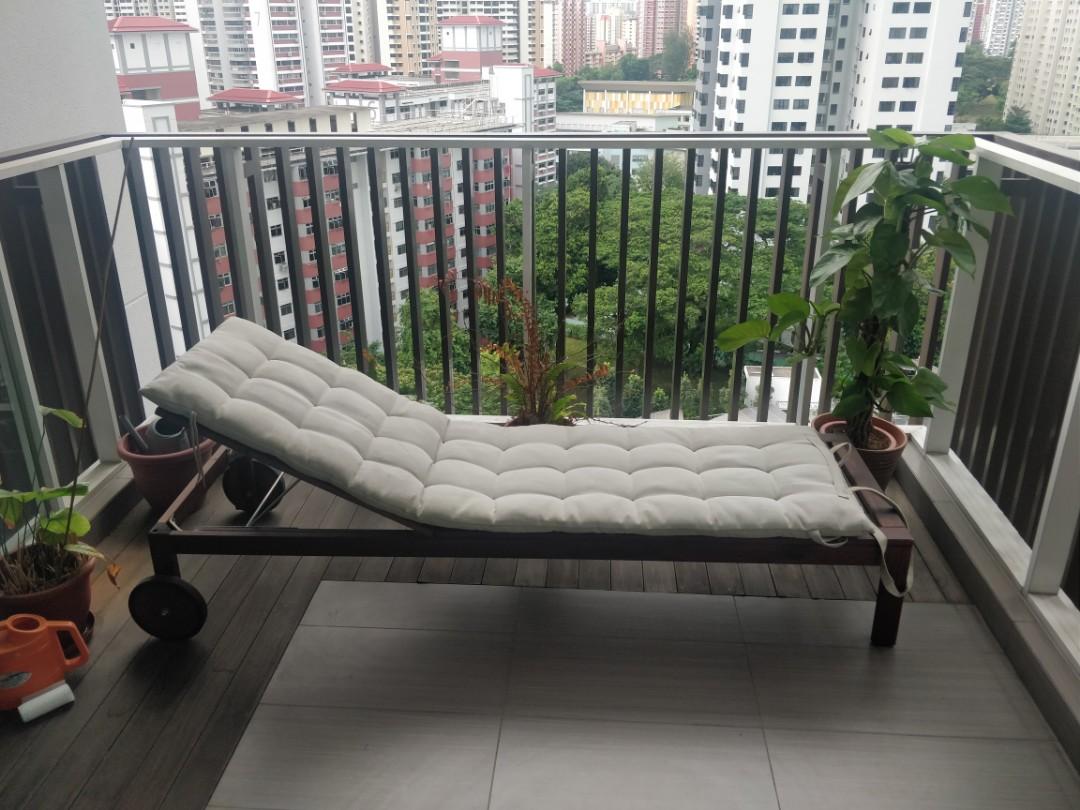 Sunbed Sun Lounger Ikea Great Condition Furniture Others On Carousell