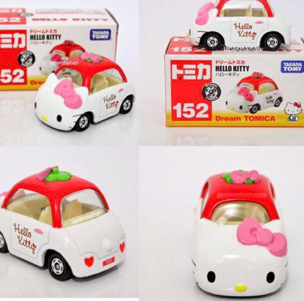 tomica hello kitty car