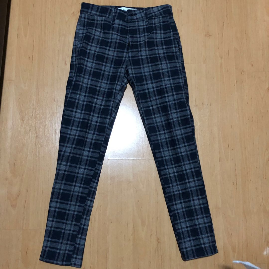 topman checkered pants