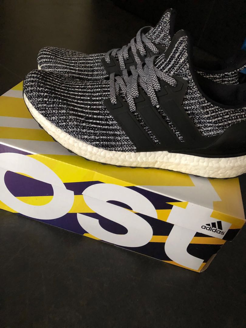 Adidas Ultraboost Black And White Speckle Grailed