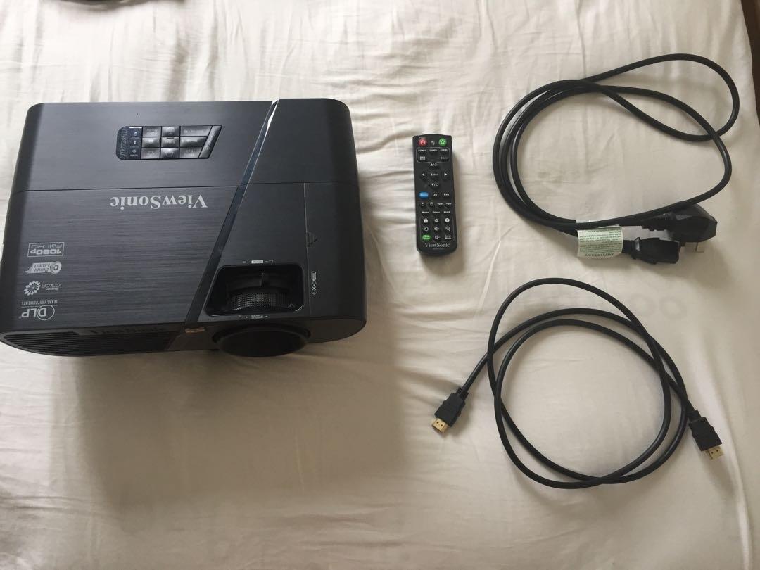 Viewsonic 1080p HD Projector Apple TV Bluetooth transmitter TV Home Appliances TV Entertainment TV Parts Accessories on Carousell