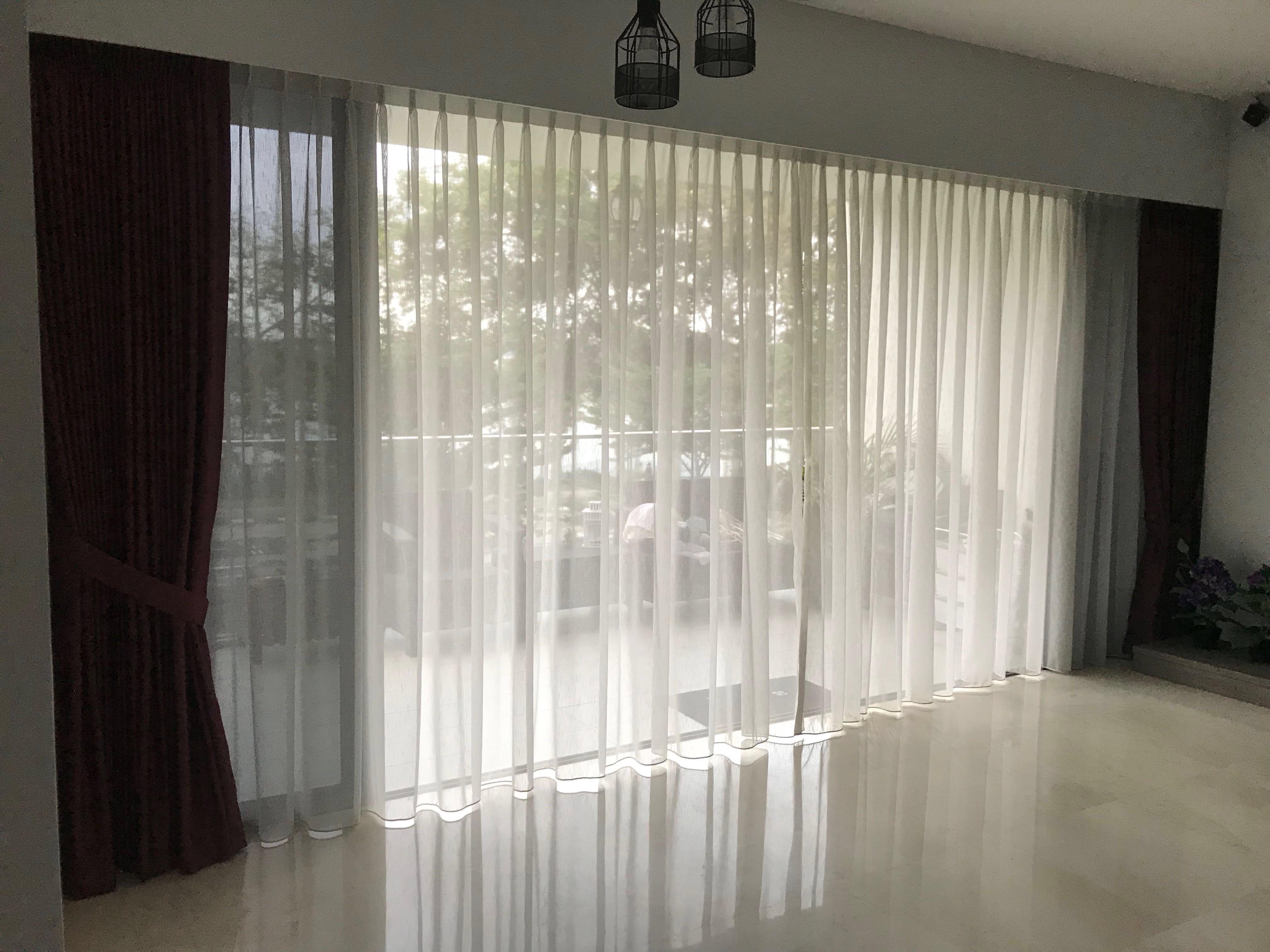 Waterfront Isle Living Room Day Night Curtain Furniture Others