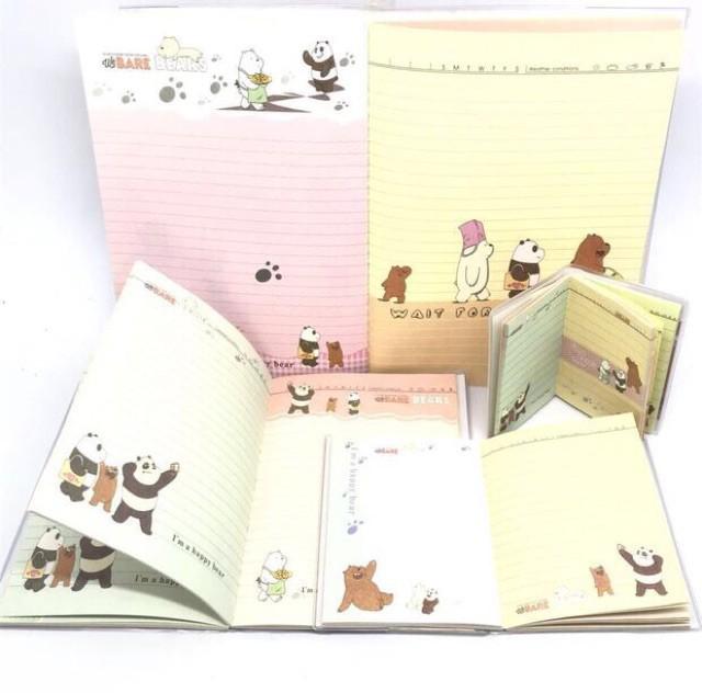We Bare Bears Notebook A6, Hobbies & Toys, Stationary & Craft, Other ...