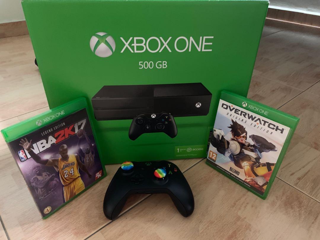 Xbox One 500gb Toys Games Video Gaming Consoles On Carousell