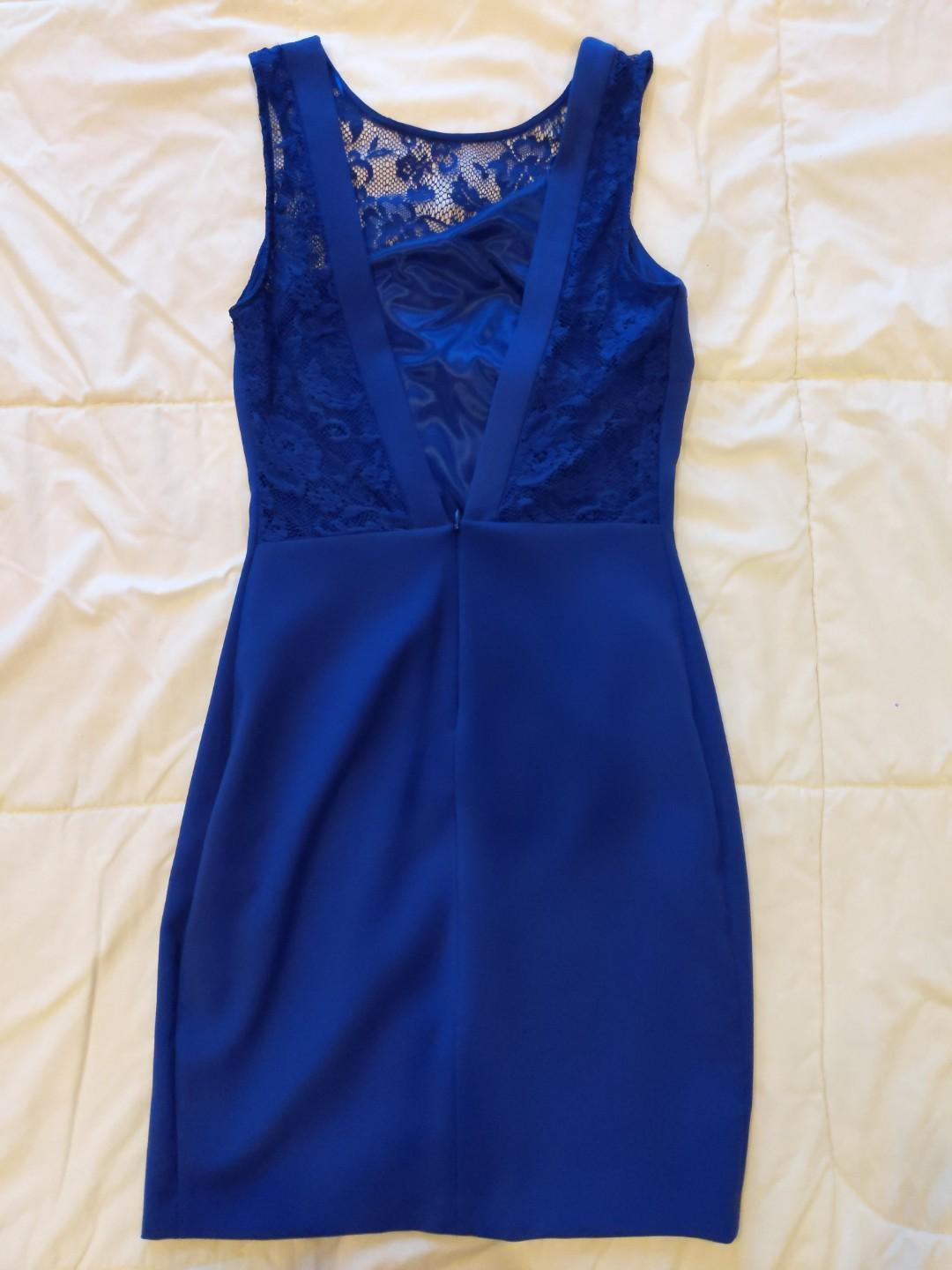 zara blue dress 2019