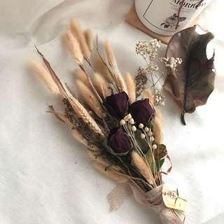 Dried flower rose