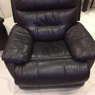 Electronic Full Reclining Single Seat Sofa/Chair