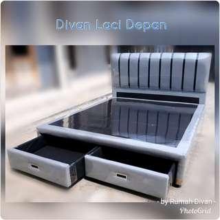 PROMO FREE ONGKIR !! DIVAN BOX LACI DEPAN
