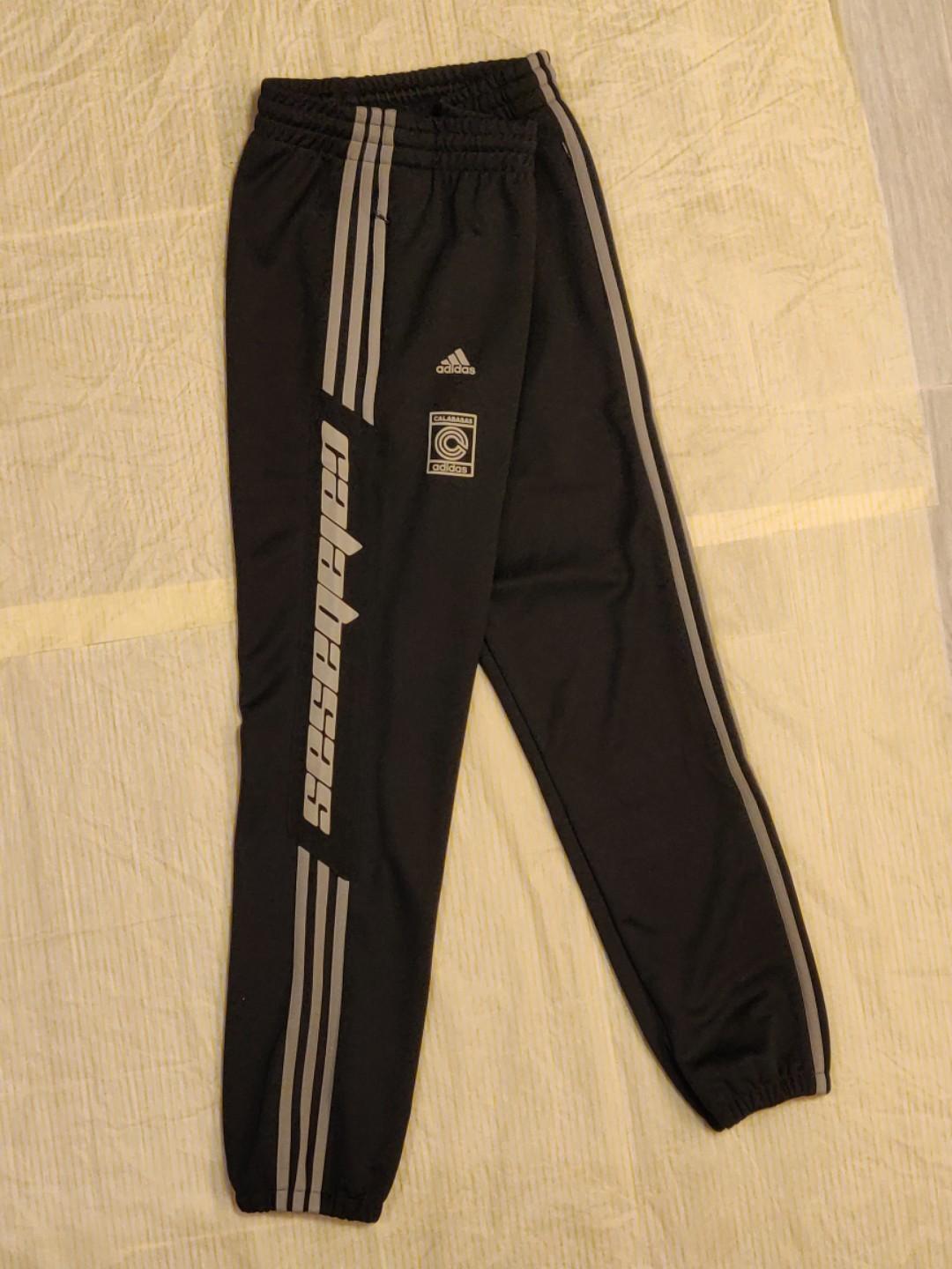 adidas calabasas pants black