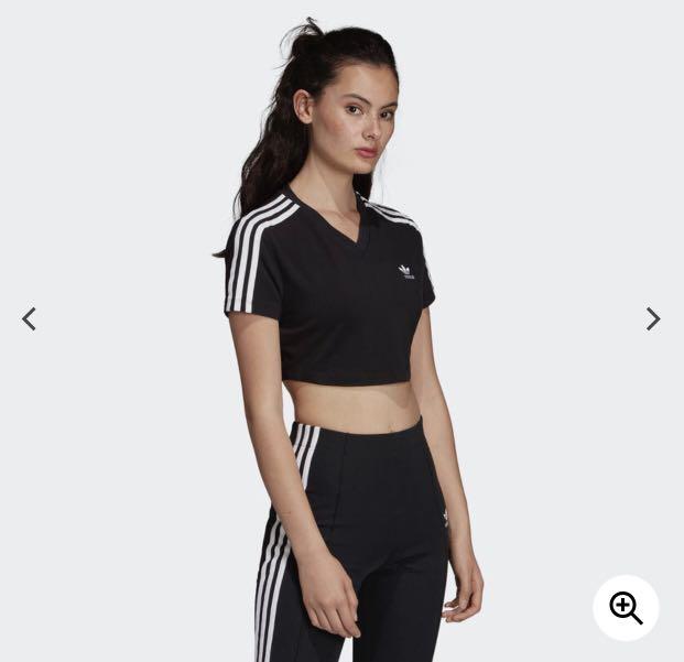 Adidas originals cropped top, Women's 