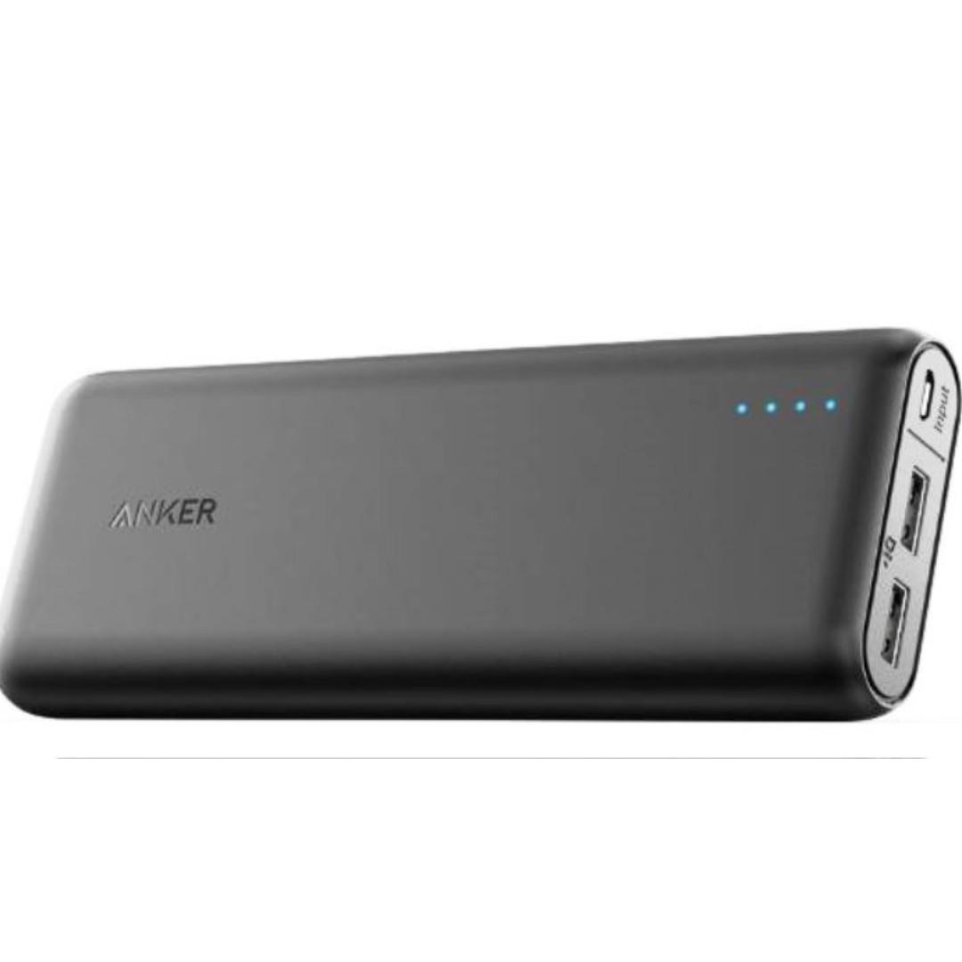 Anker Powercore 20000mah Power Bank Battery Usb Powerbank On Carousell