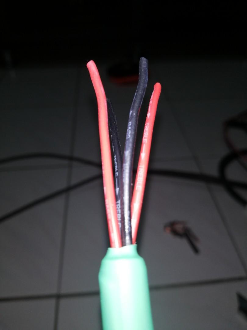 Audioquest Speaker Cable Type 2.1, Audio, Soundbars, Speakers