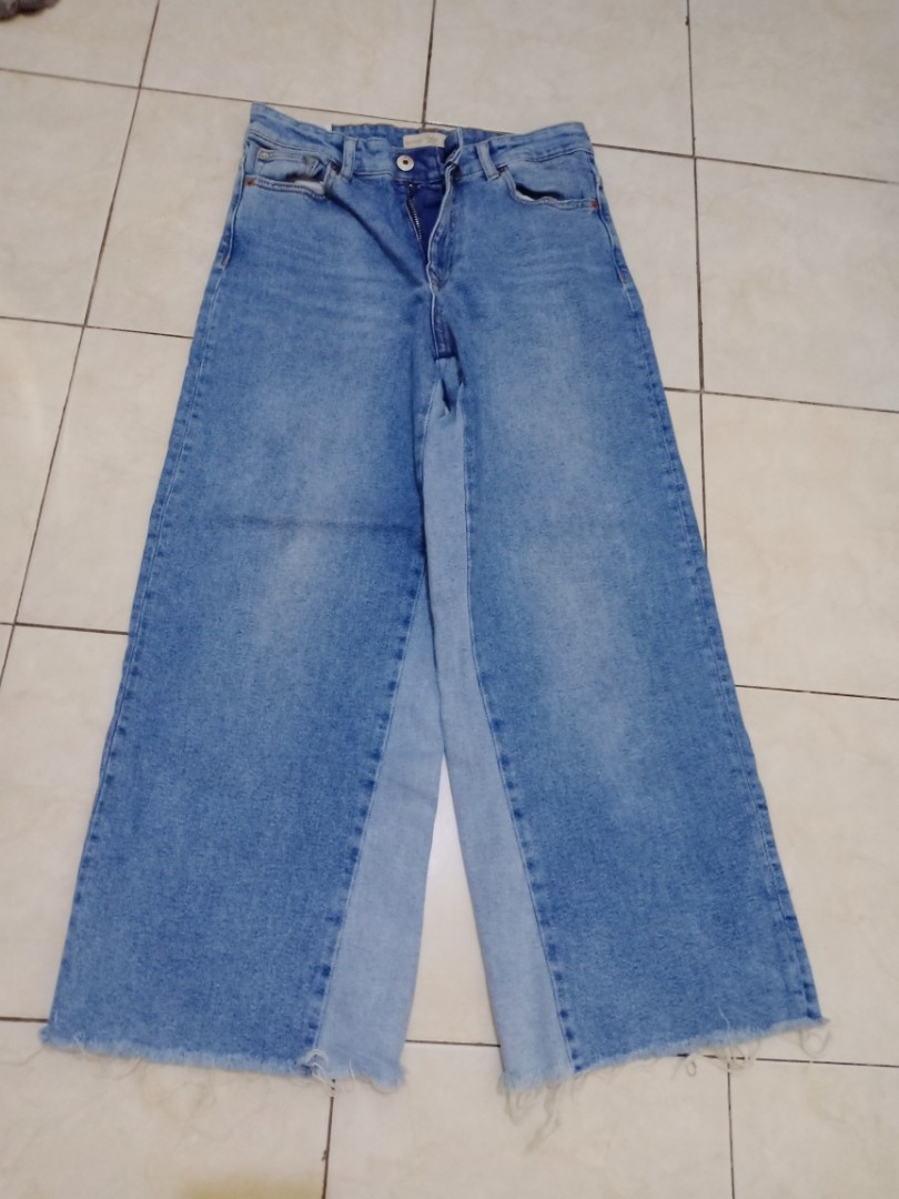 Bershka Vintage Denim / Jeans, Fesyen 