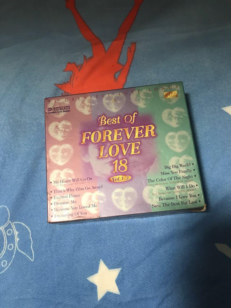 Best Of Forever Love 18 情歌英文cd 興趣及遊戲 音樂樂器 配件 音樂與媒體 Cd 及dvd Carousell