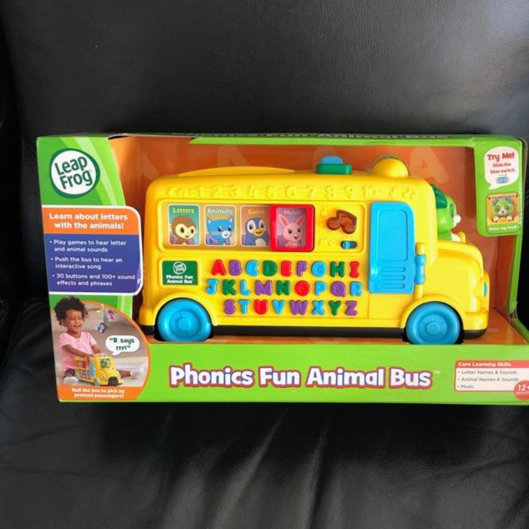 leapfrog animal bus