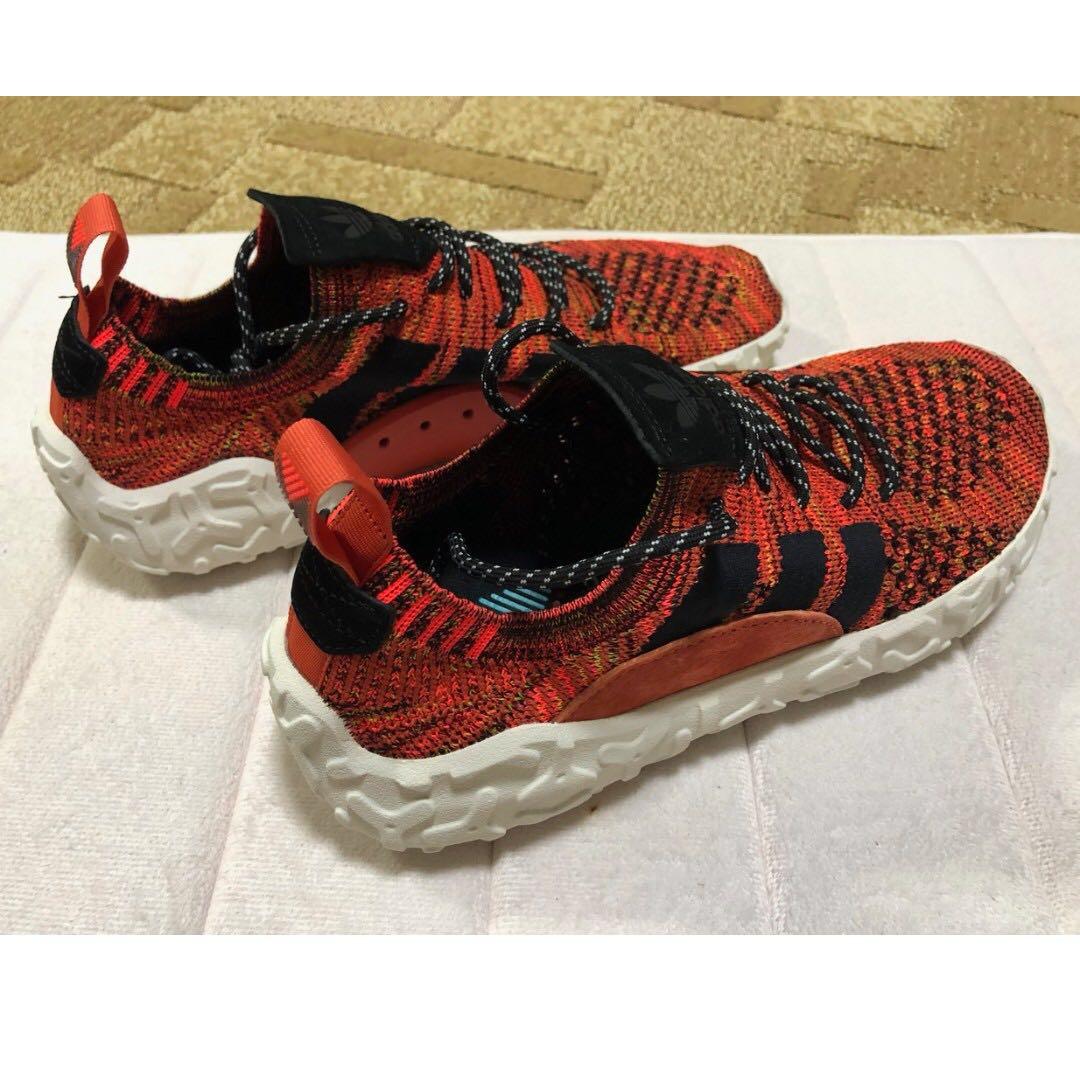 Brand new Adidas Originals F 22 Suede Trimmed Primeknit Sneakers