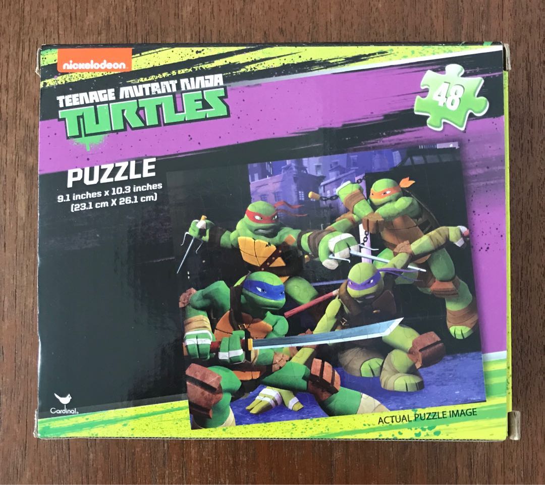 (BRAND NEW) Nickelodeon Teenage Mutant Ninja Turtles Jigsaw Puzzle 48 ...