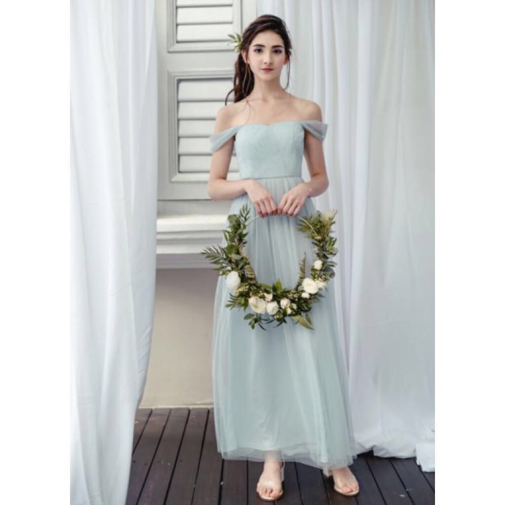 seafoam bridesmaid dresses
