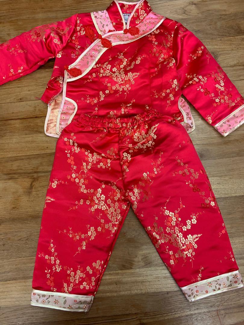 Chinese clothing for 2yearold girls, 兒童＆孕婦用品, 嬰兒及小童流行時尚 Carousell