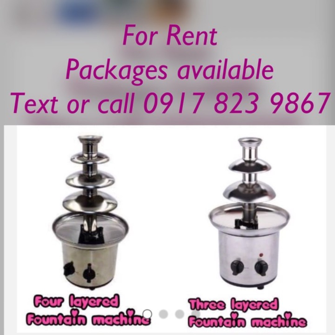 Chocolate Fountain For Rent, Everything Else, Looking For on Carousell