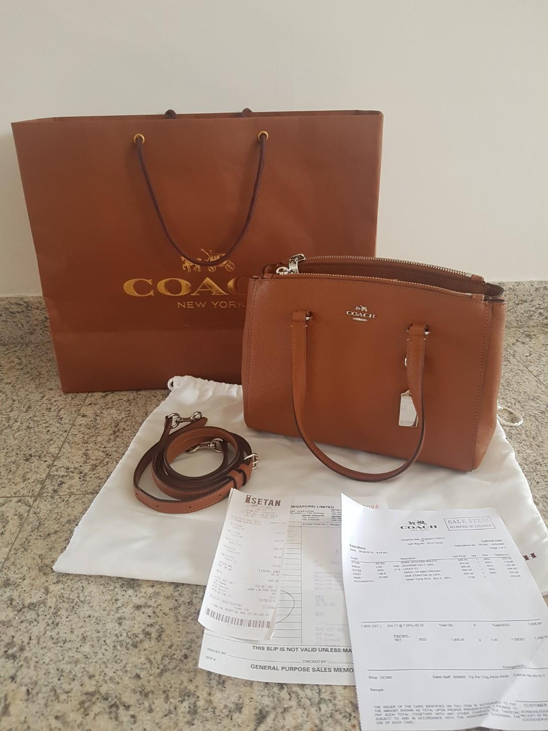 Coach deals stanton carryall