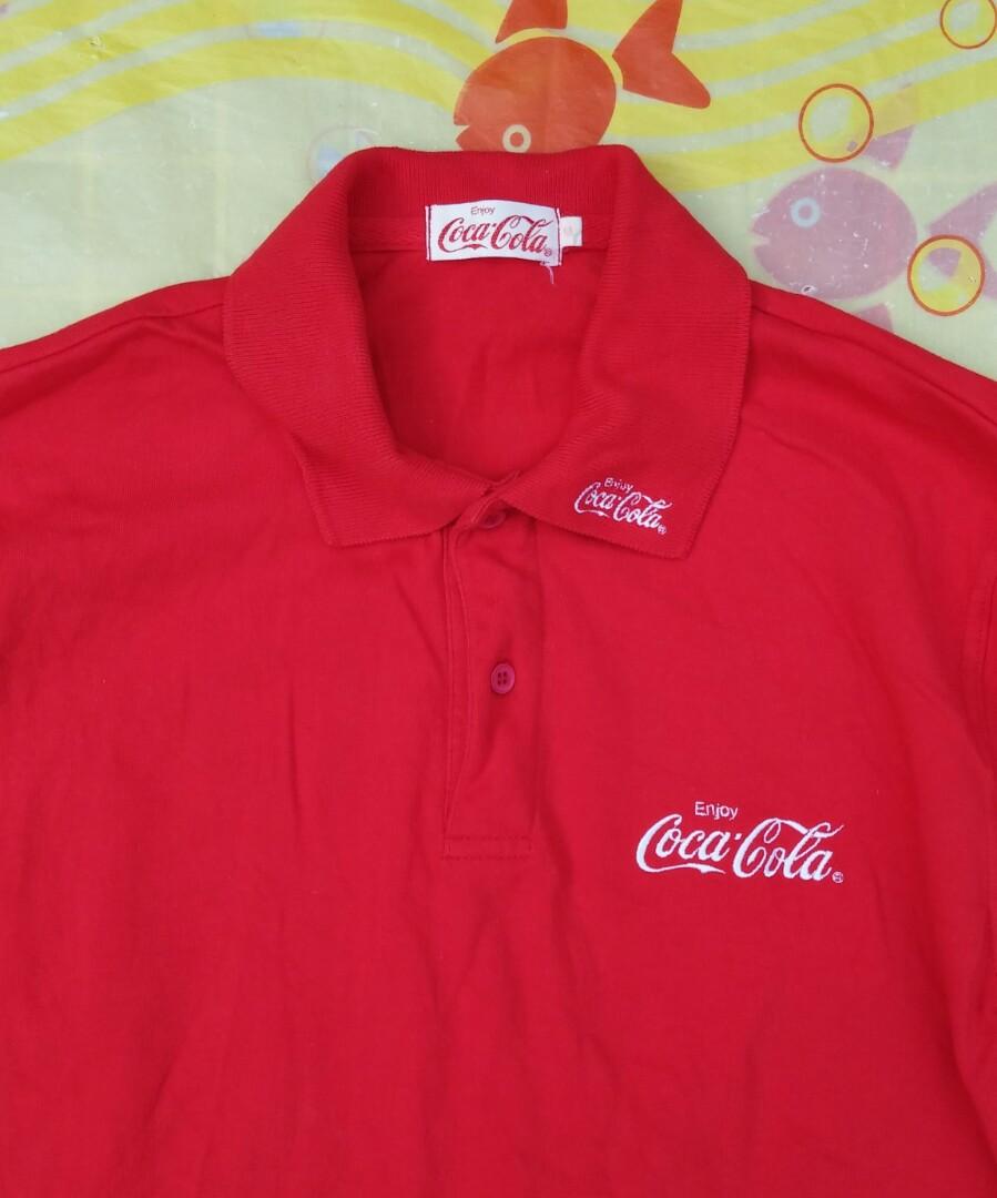 coca cola polo shirt