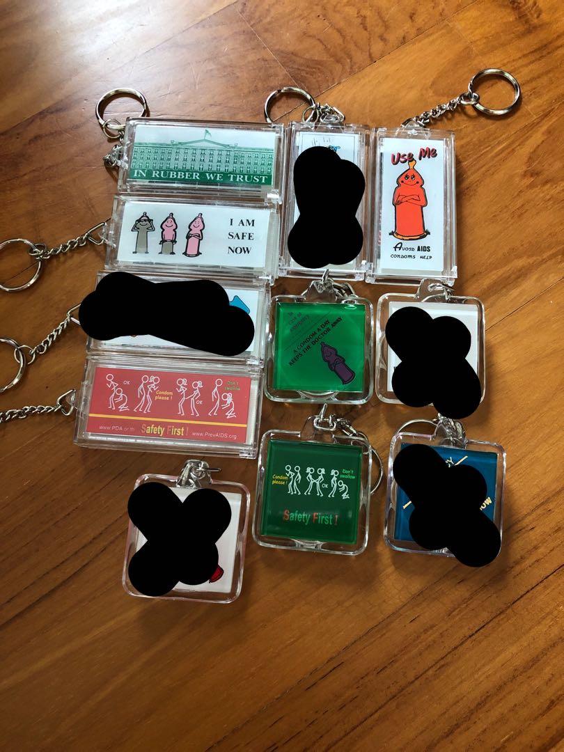 Condom keychains Mobile Phones Gadgets Mobile Gadget Accessories Other Mobile Gadget Accessories on Carousell