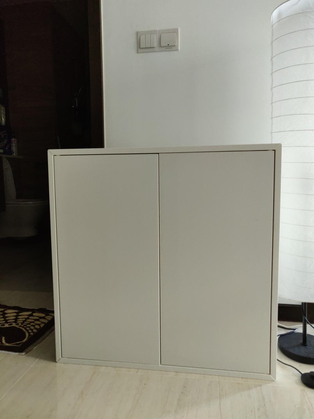 Ikea Eket Ikea Eket Cabinet With 2 Doors Furniture Shelves