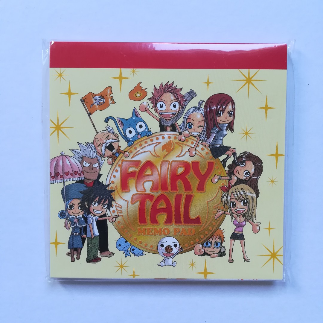 Fairy Tail Memo Pad Note Pad J Pop Di Carousell
