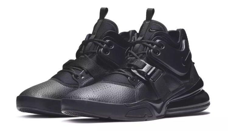 FOR SALE LIMITED EDITION NIKE AIR FORCE 270 TRIPLE BLACK FOR MEN