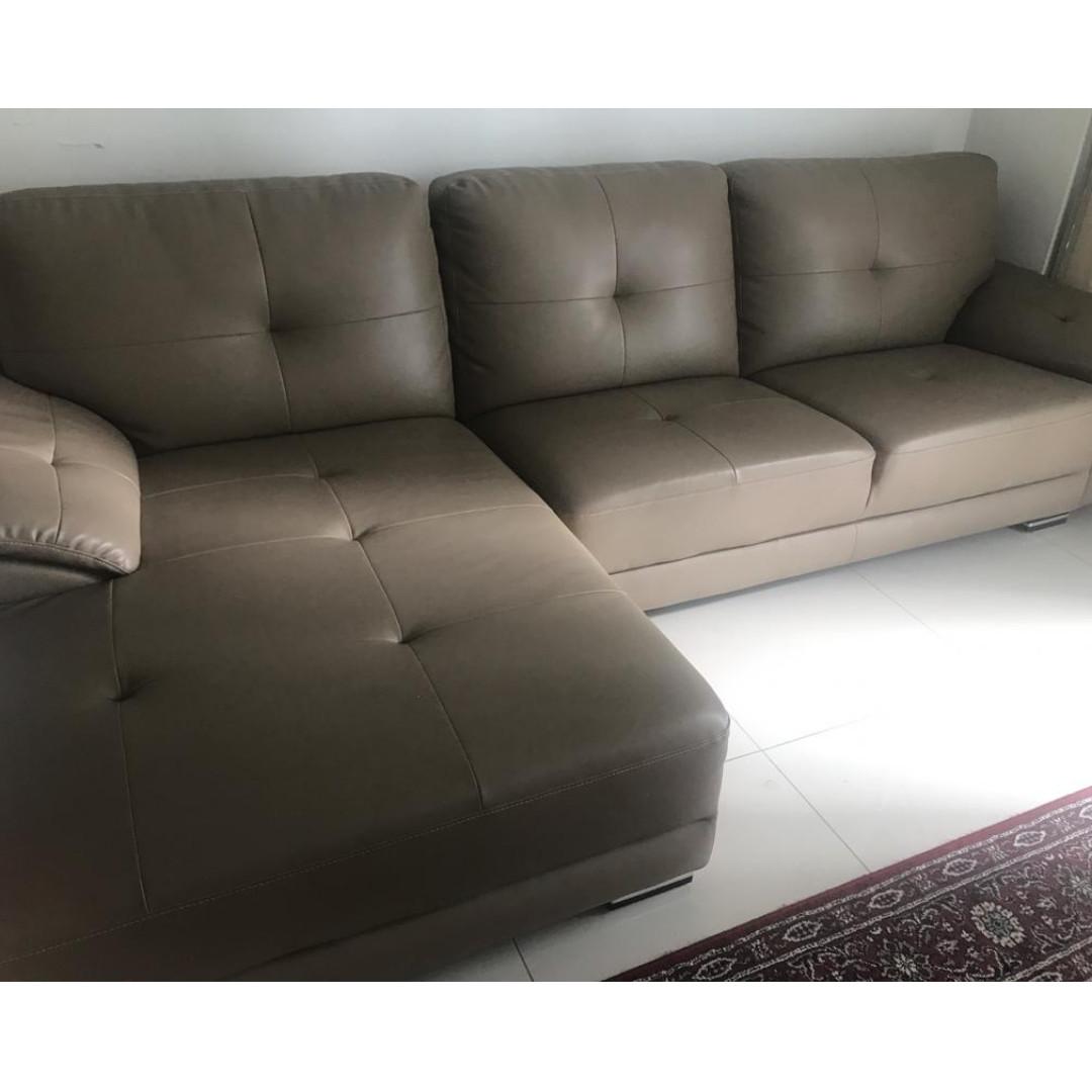 Fully Leather Sofa L Shape Venice Home Furniture Others On