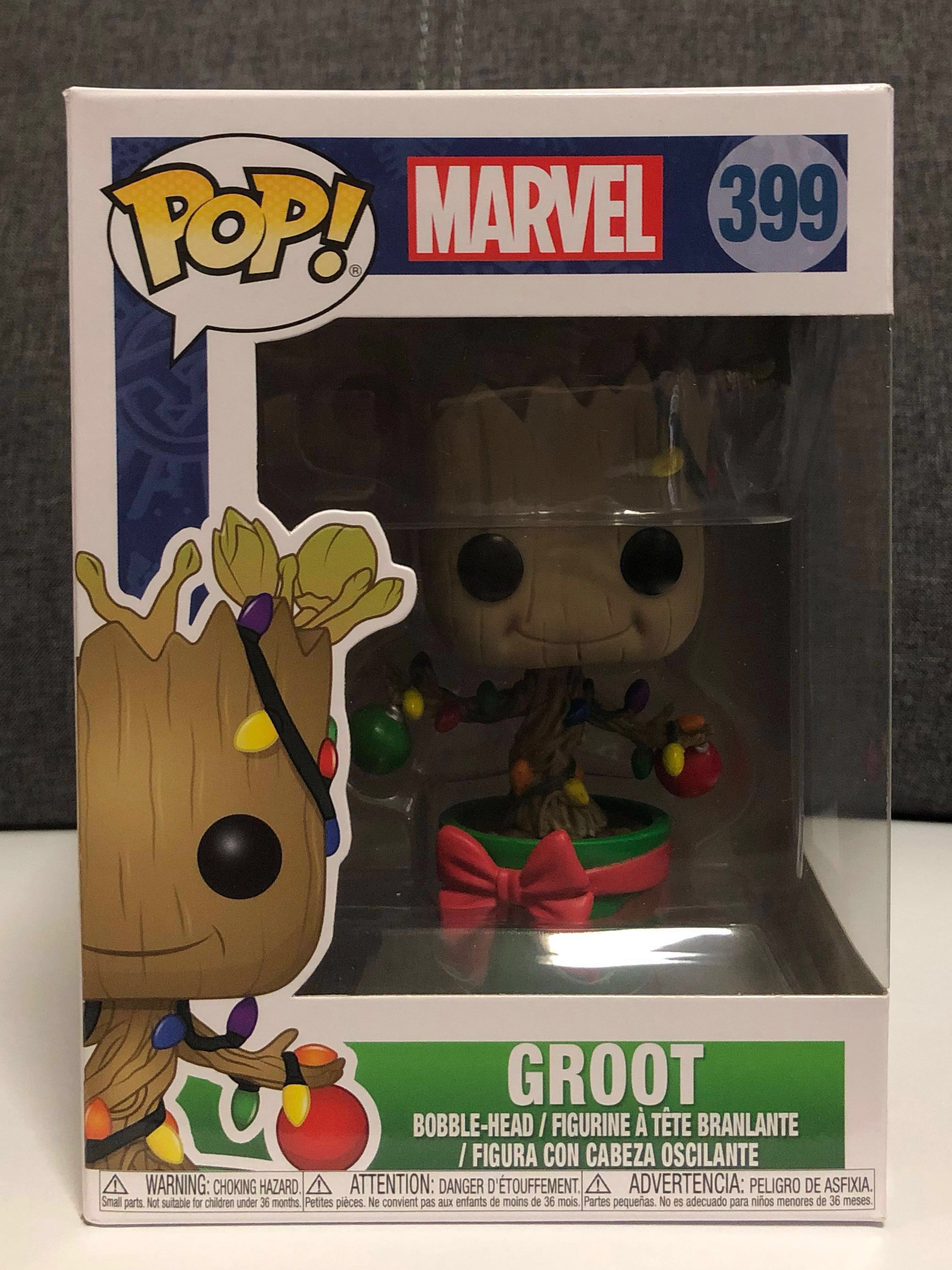 Funko Pop Marvel Groot With Lights #399 