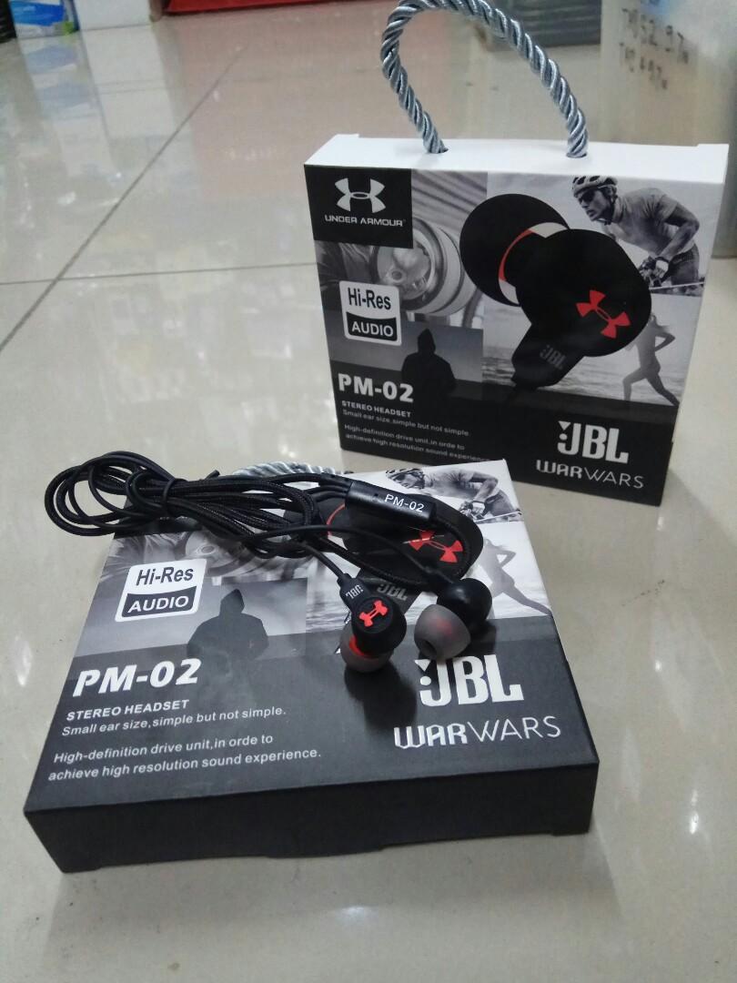 Headset Jbl Pm 02 Telepon Seluler Tablet Aksesoris Tablet