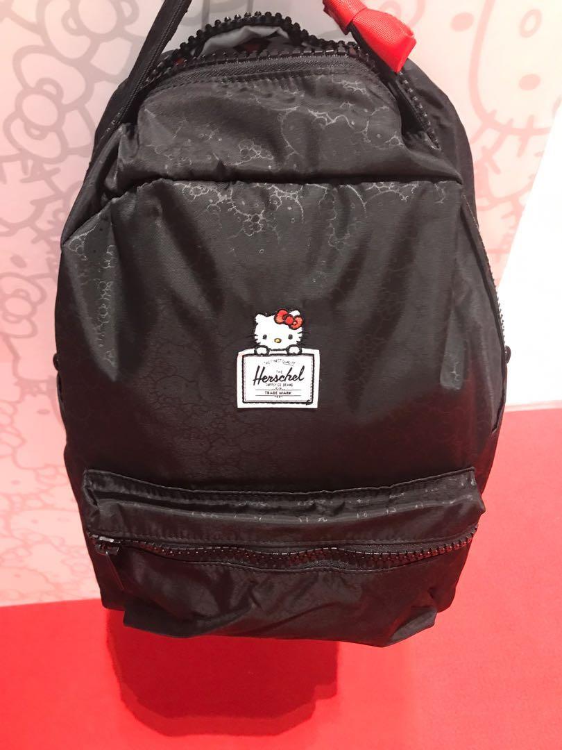 herschel hello kitty backpack black