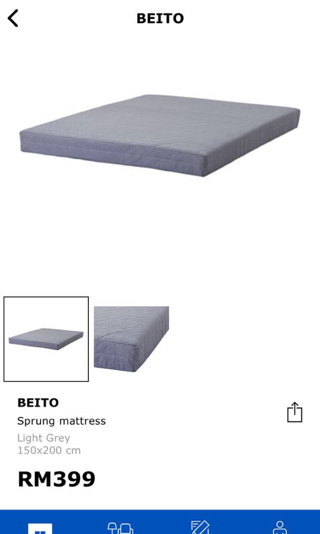 Ikea beito hot sale mattress