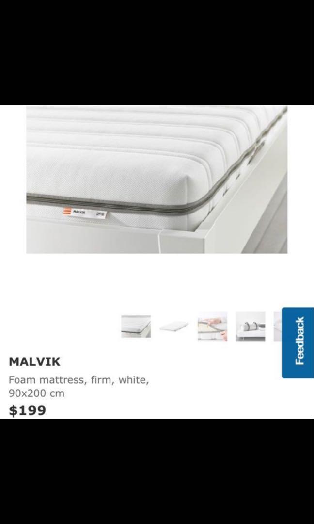 Ikea Malvik Single Mattress Everything Else On Carousell
