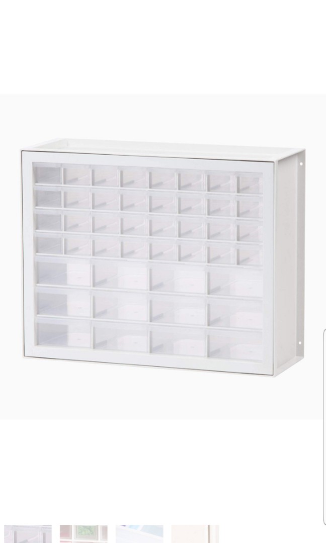 Iris Usa 44 Drawer Sewing And Arts And Crafts Parts Cabinet Storage Chest White Everything Else On Carousell
